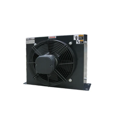 New 100L/MIN Radiator Hydraulic Aluminium Oil Coolers Air Cooled Plate-Fin DC 12V/24V 1-Year AF Series Motor