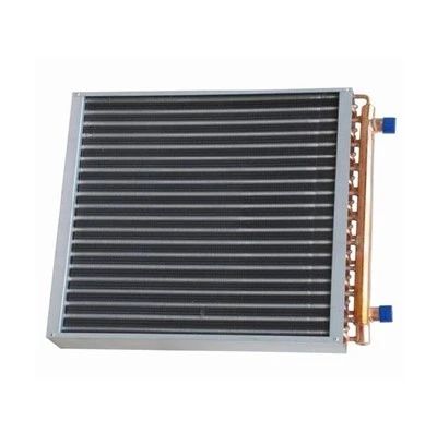 U-Type Copper Tube With Copper/Aluminum Fins Heat Exchanger For HVAC And Industrial Cooling